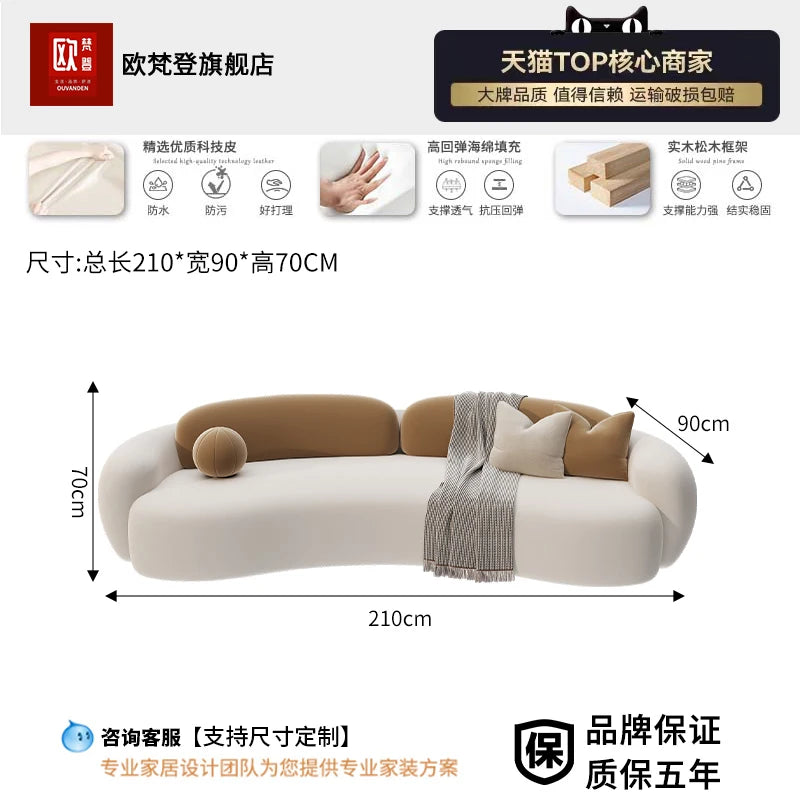 Haven storage sofa bed in Fabric D, 210 cm