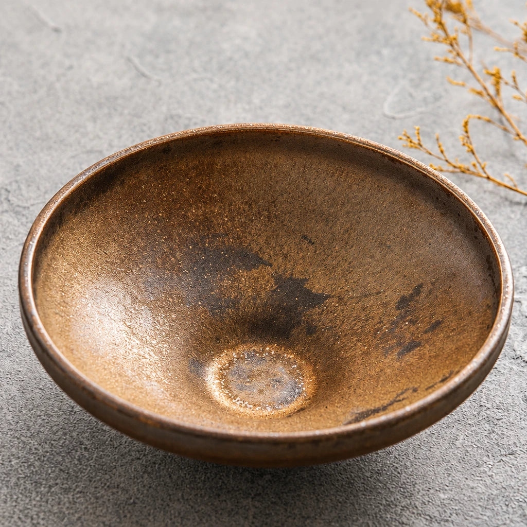 Aurelia gilded high-foot bowl