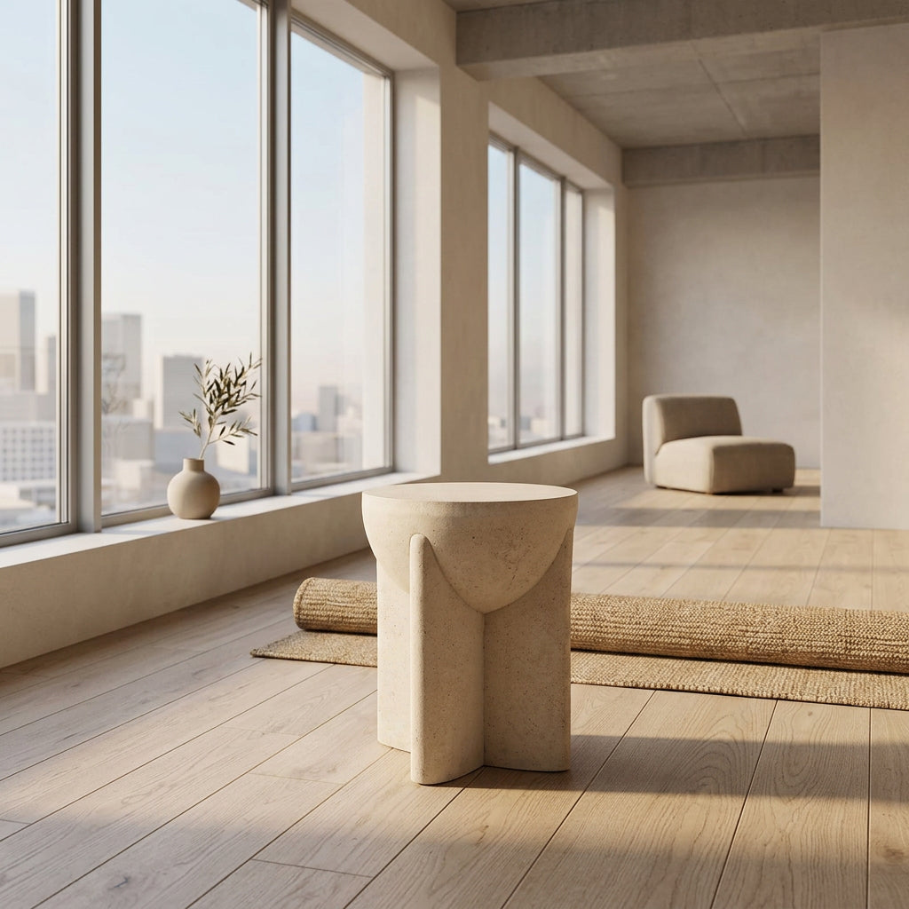 Halo round coffee table