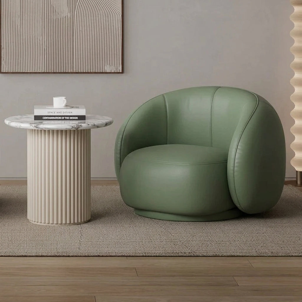 Nord velvet accent chair