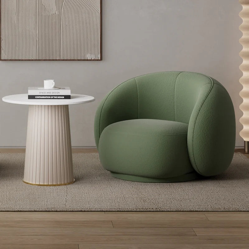 Nord velvet accent chair