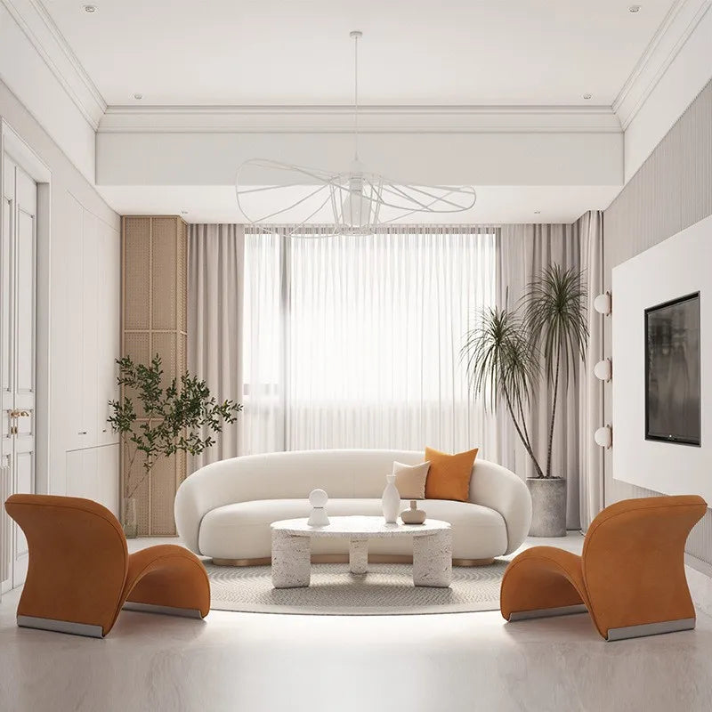 Pebble lazy lounge chair