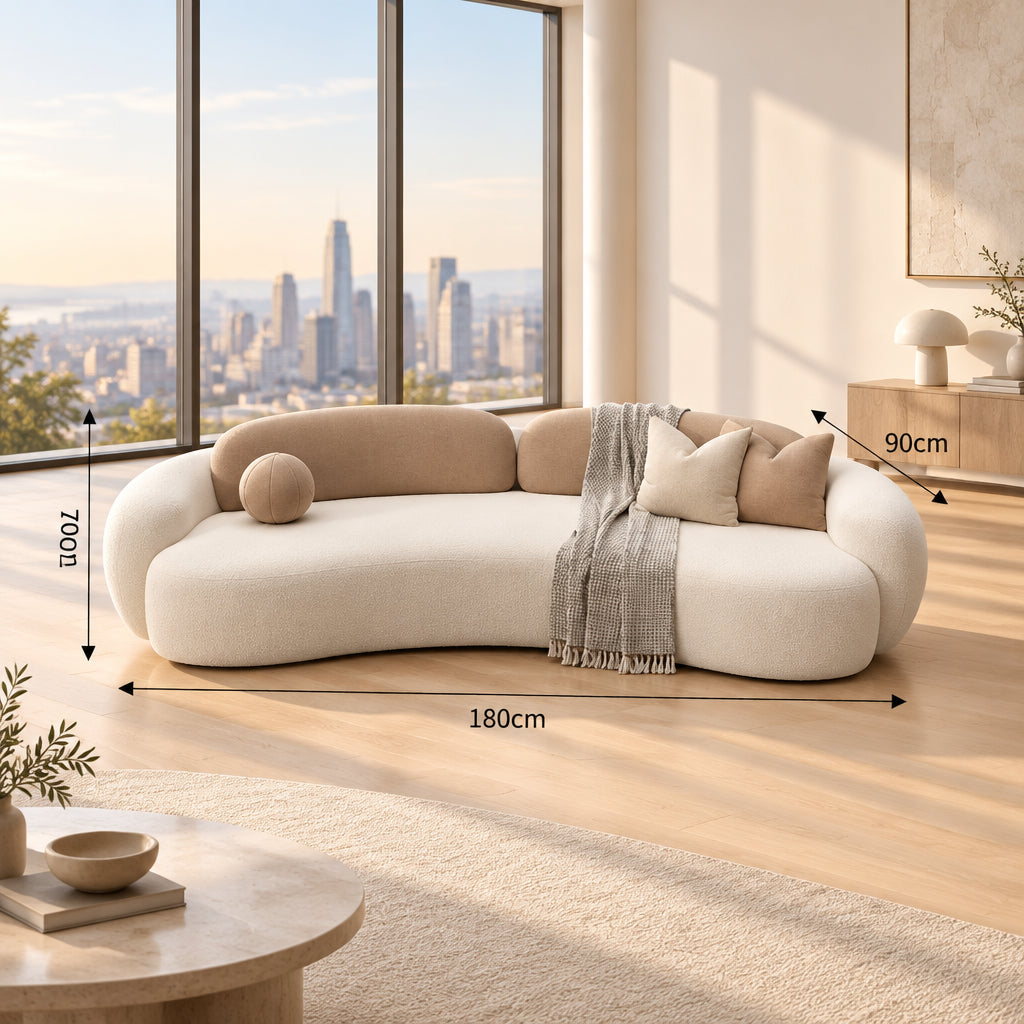 Haven storage sofa bed in Fabric A, 180 cm