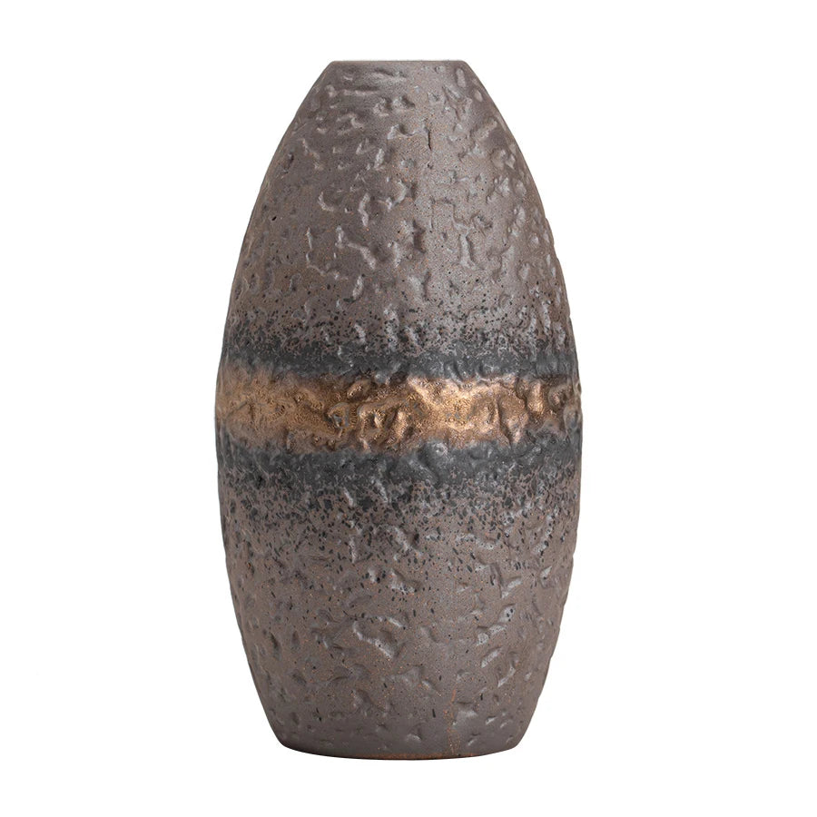 Fern small pottery bud vase in Style C