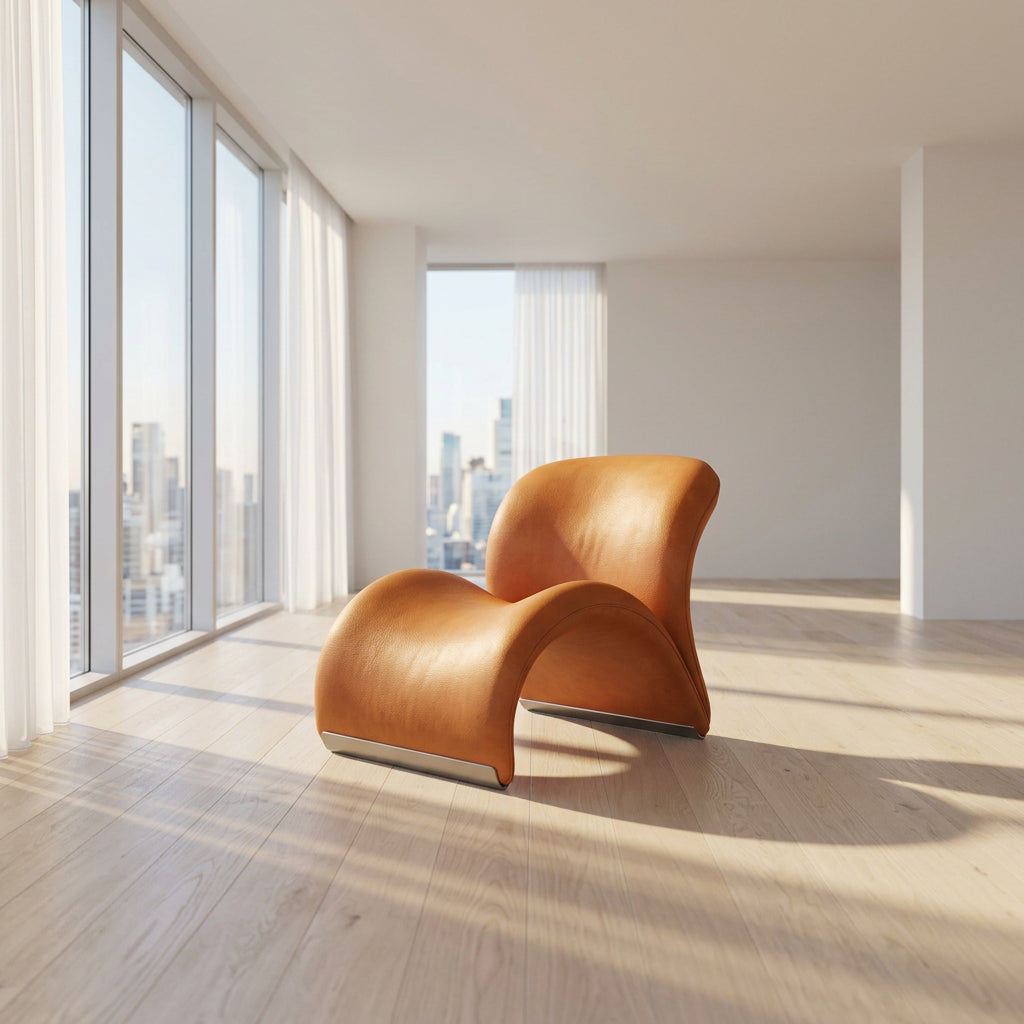 Pebble lazy lounge chair