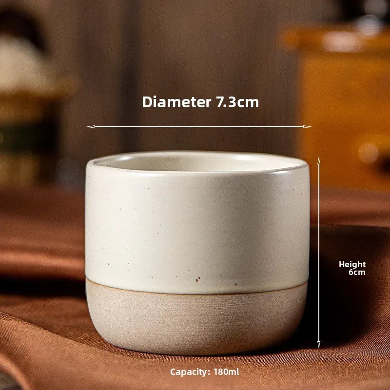 Bower round ceramic cup, medium (180 ml)
