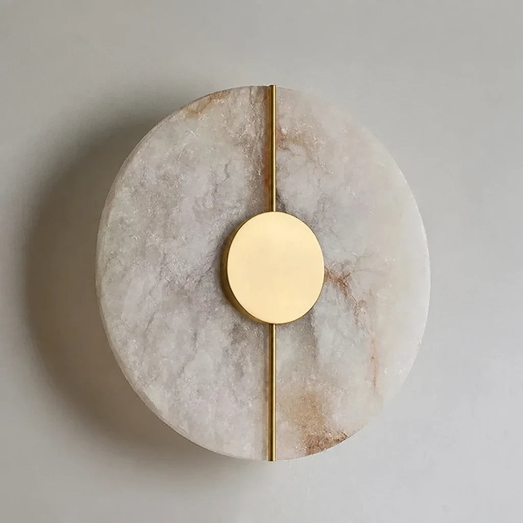 Vale alabaster wall light