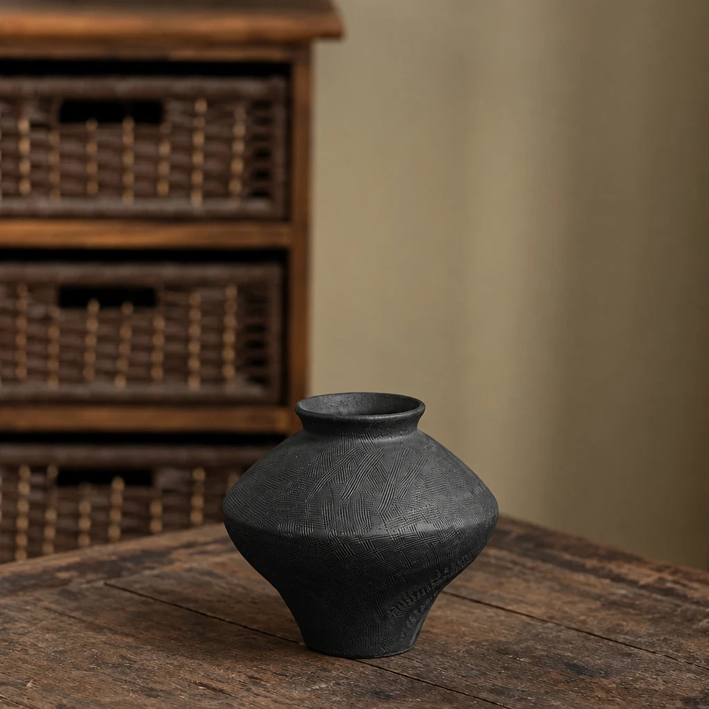 Vesper ceramic vase and planter, short form