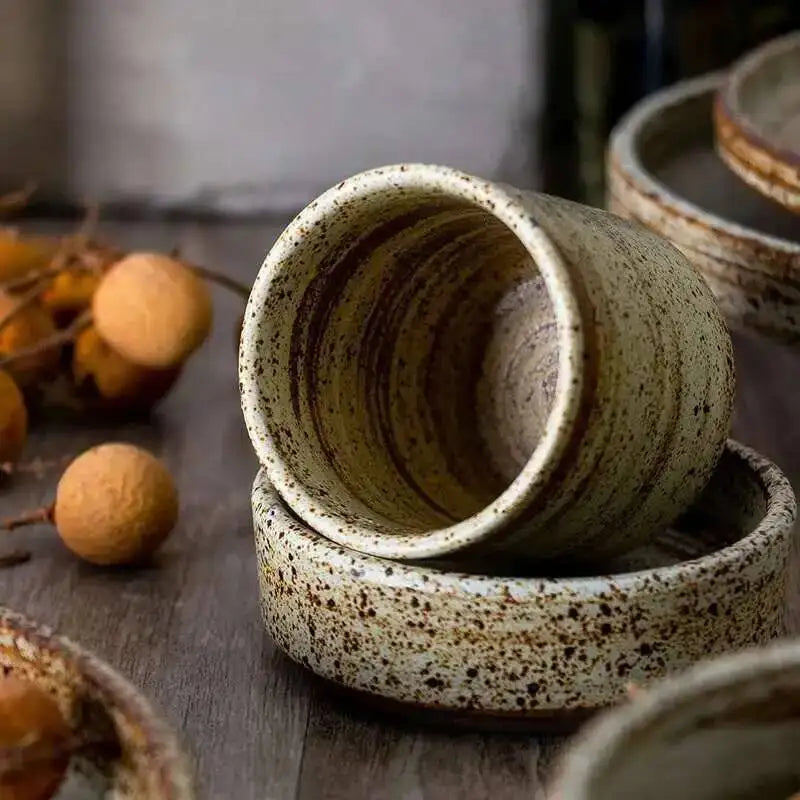 Hearth round ceramic tableware