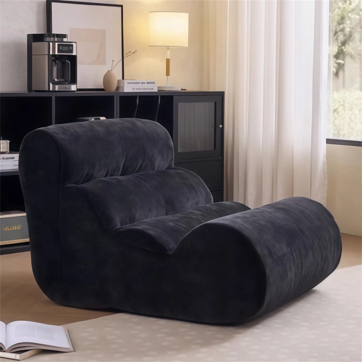 Drift curved floor lounge