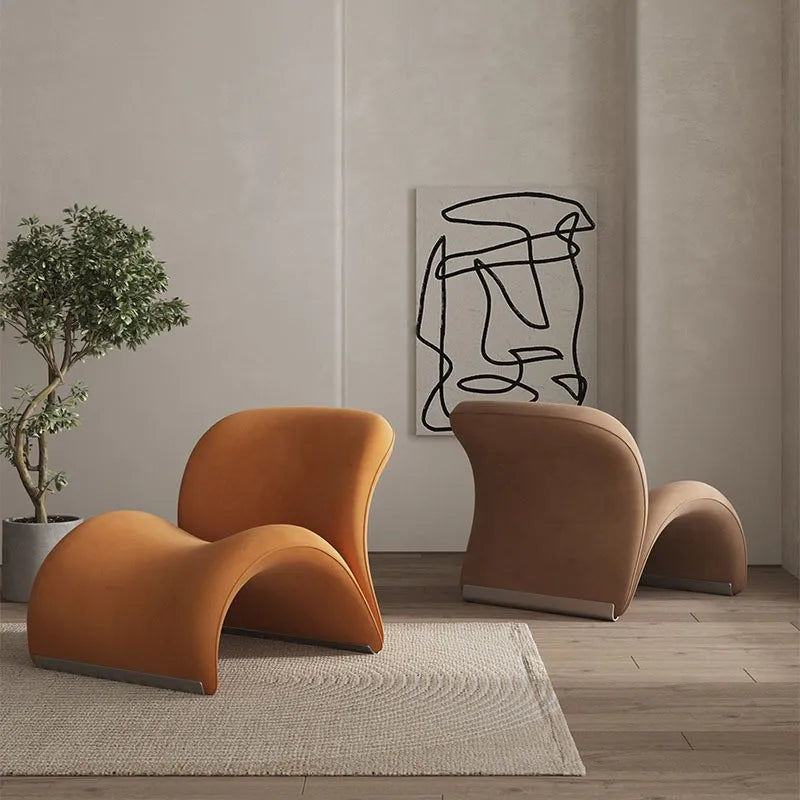 Pebble lazy lounge chair