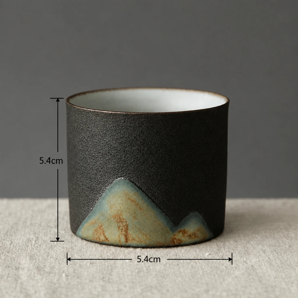 Sen ceramic tea cup in Style 10