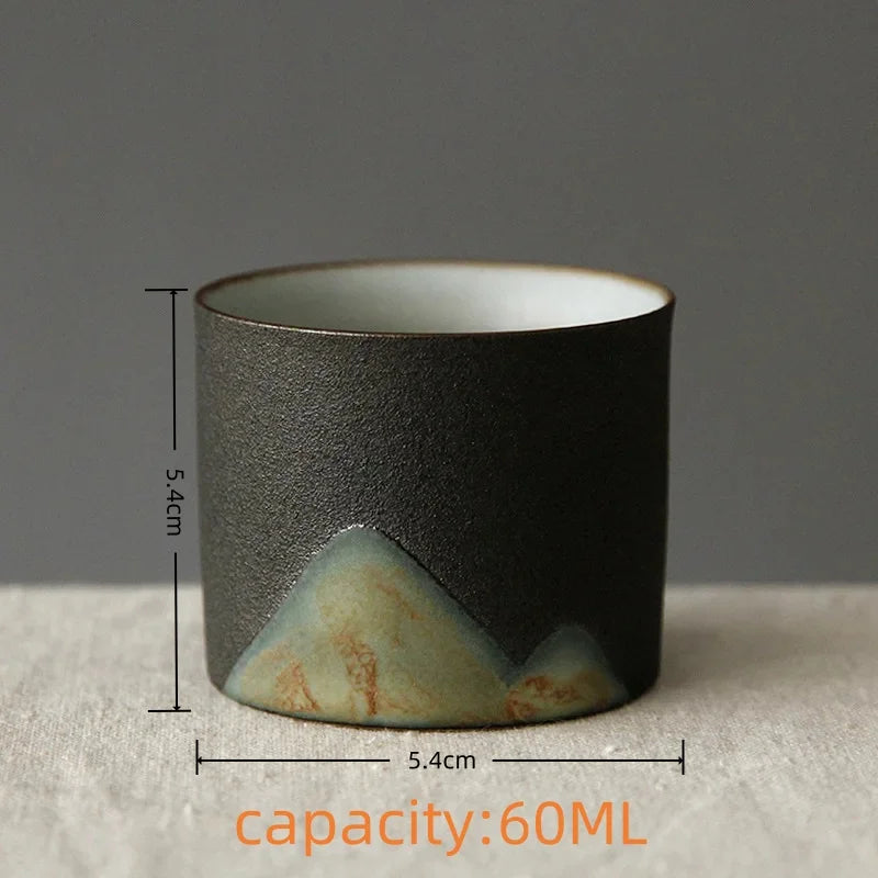 Sen ceramic tea cup in Style 10