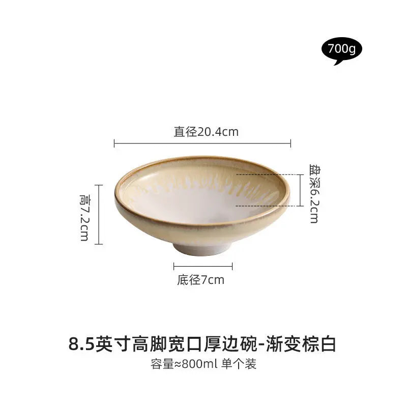 Aurelia gilded high-foot bowl in Style B