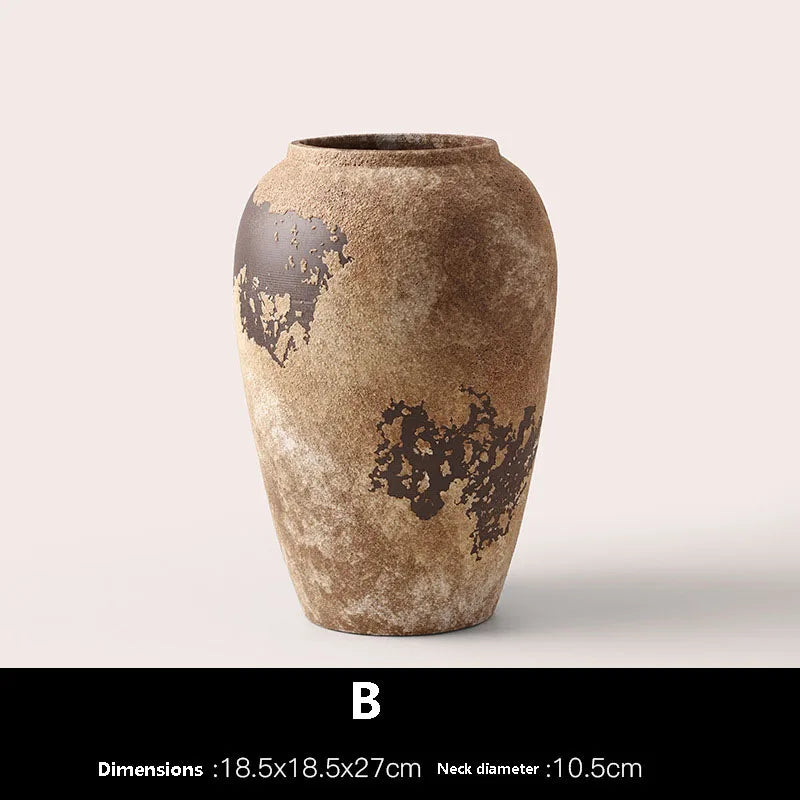 Relic wabi-sabi ceramic vase in Style B