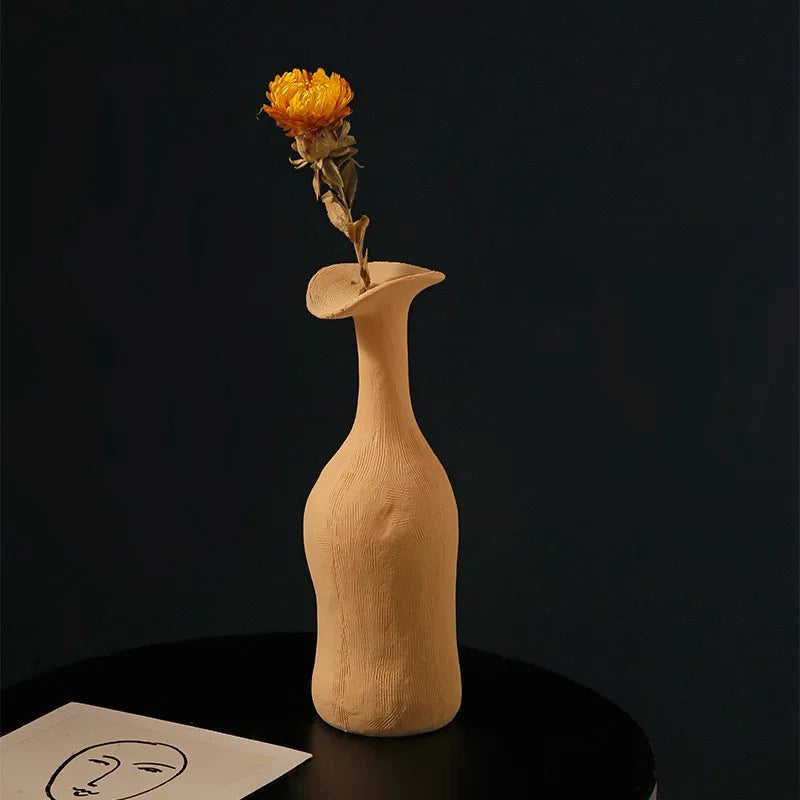 Mist small porcelain vase
