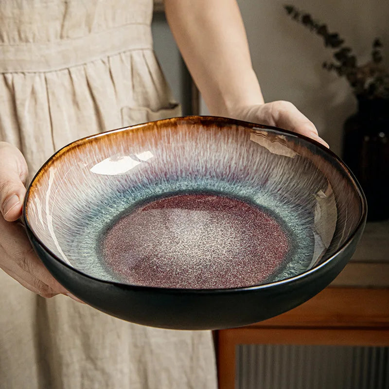 Aster gradient glaze bowl set