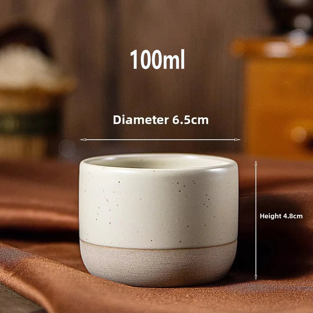 Bower round ceramic cup, small (100 ml)