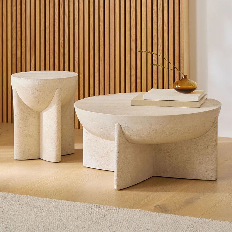 Halo round coffee table