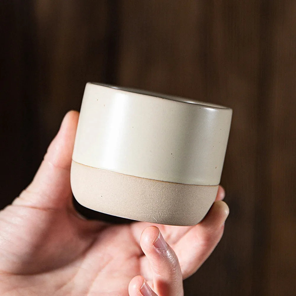 Bower round ceramic cup