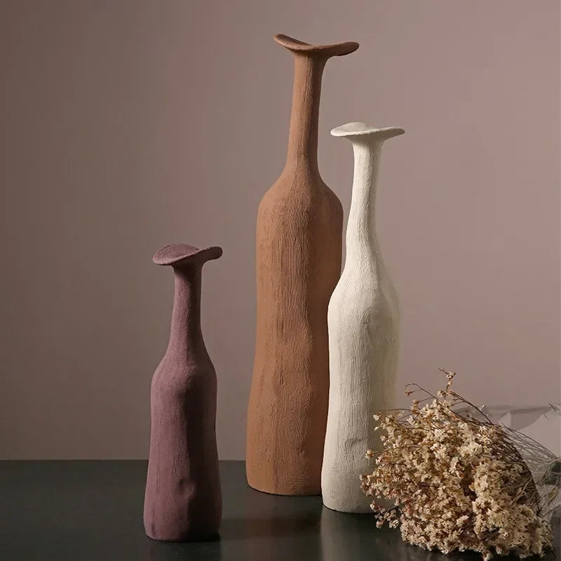 Mist small porcelain vase