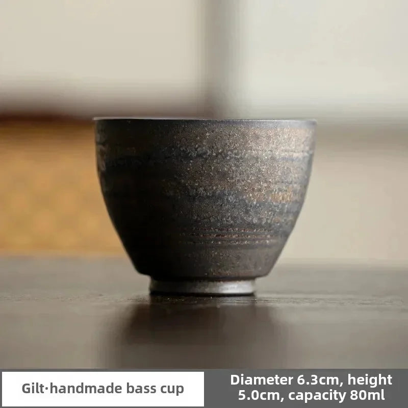 Sen ceramic tea cup in Style 09, 80 ml