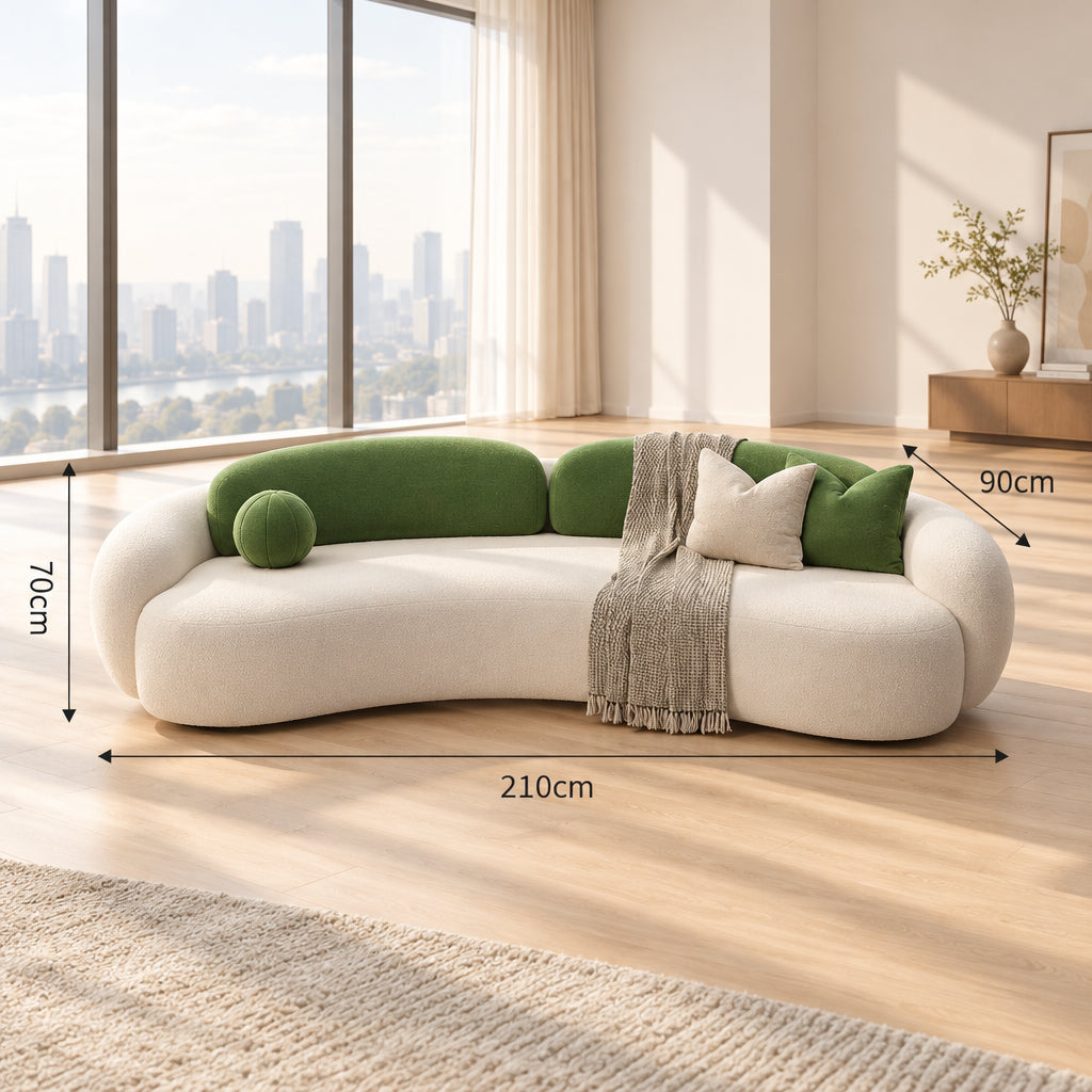 Haven storage sofa bed in Fabric B, 210 cm