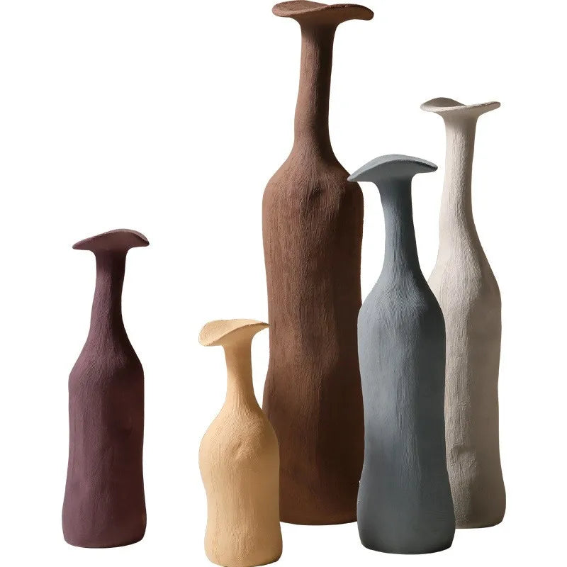 Mist small porcelain vase