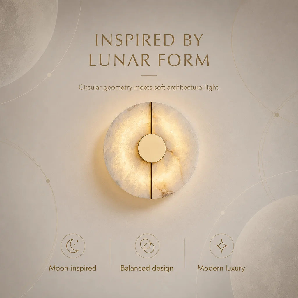Vale alabaster wall light