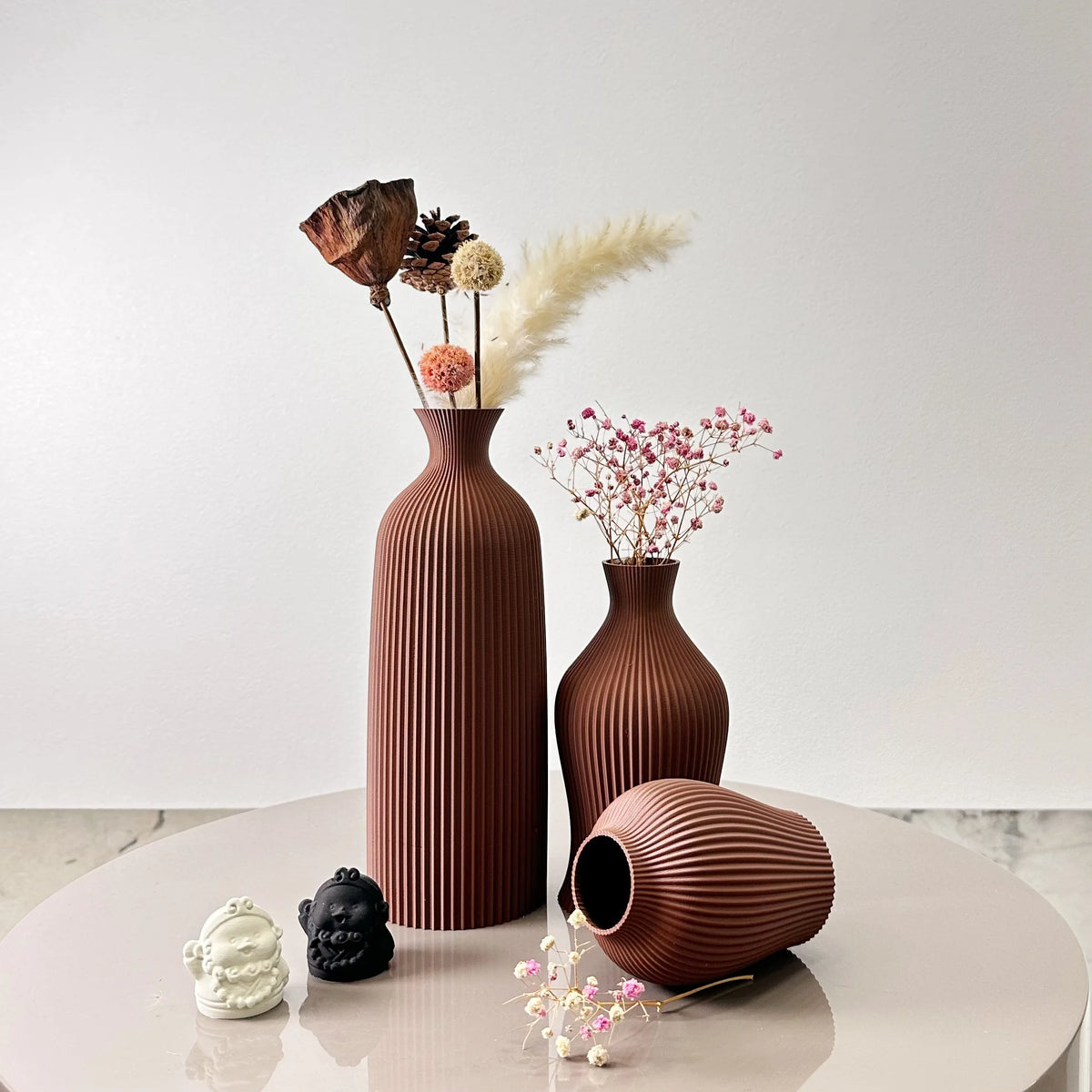 Trio 3-piece vase set