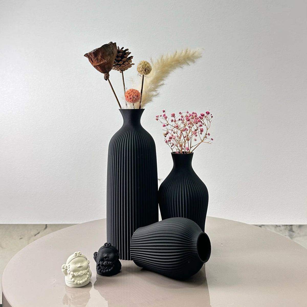 Trio 3-piece vase set