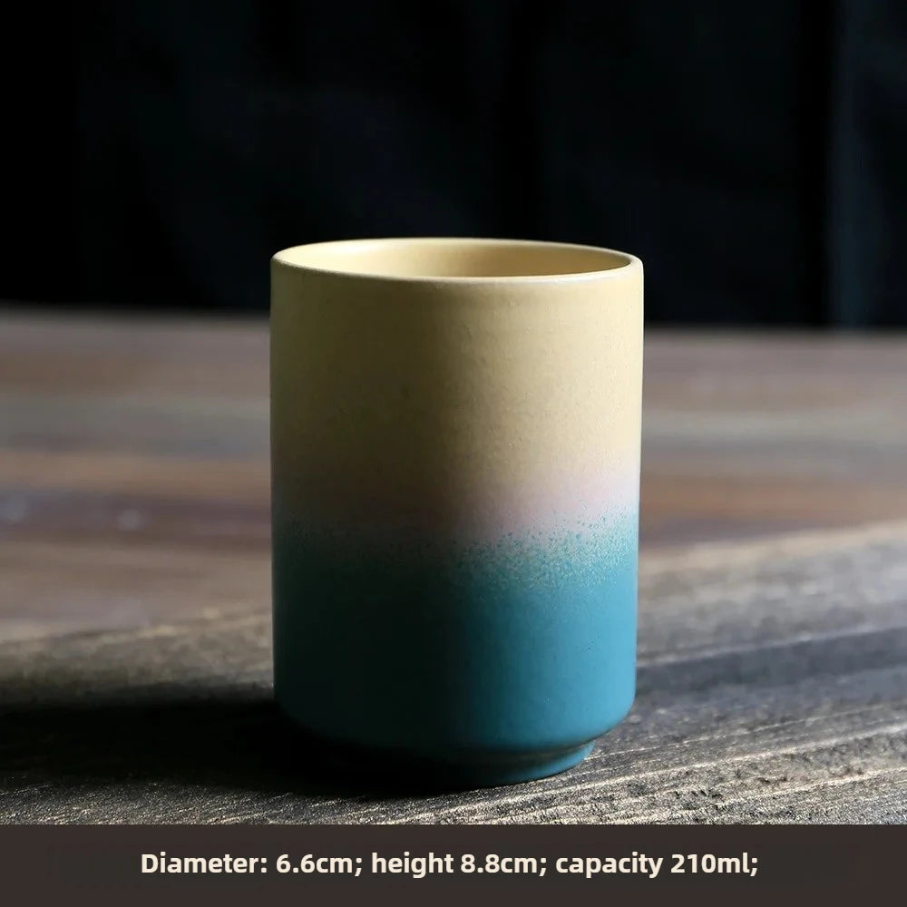 Sen ceramic tea cup in Style 09, 210 ml